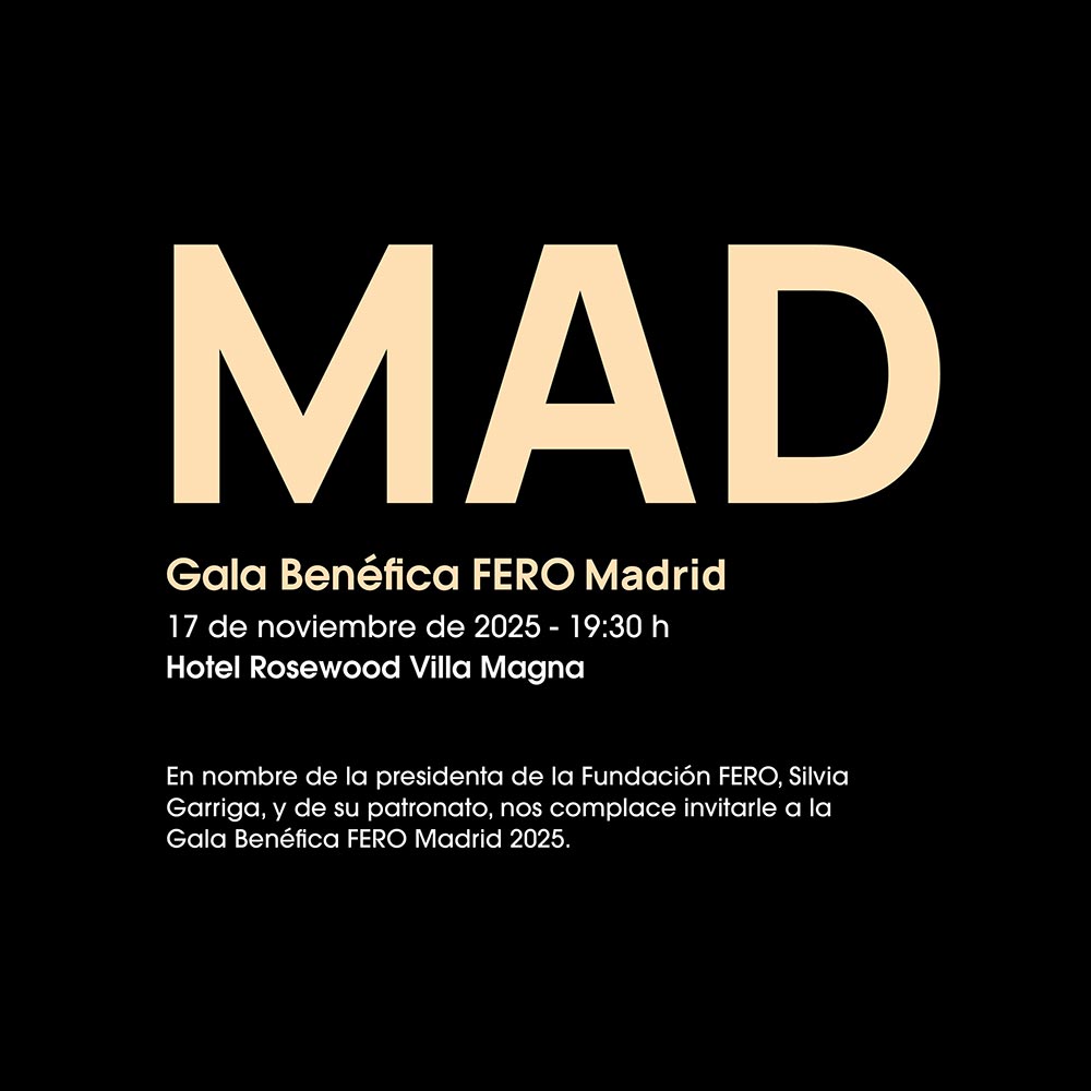 Ven a la Gala Benéfica Fero Madrid 2025