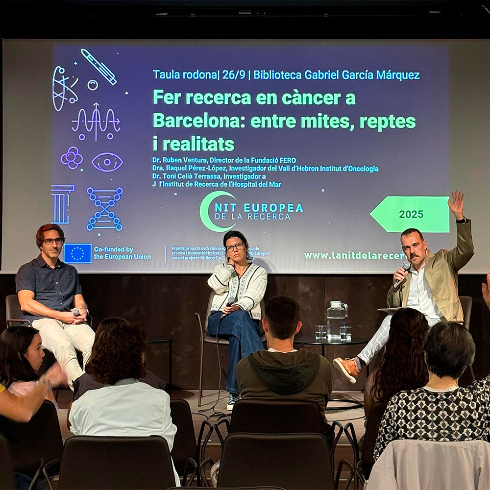 Fero en la Nit Europea de la Recerca