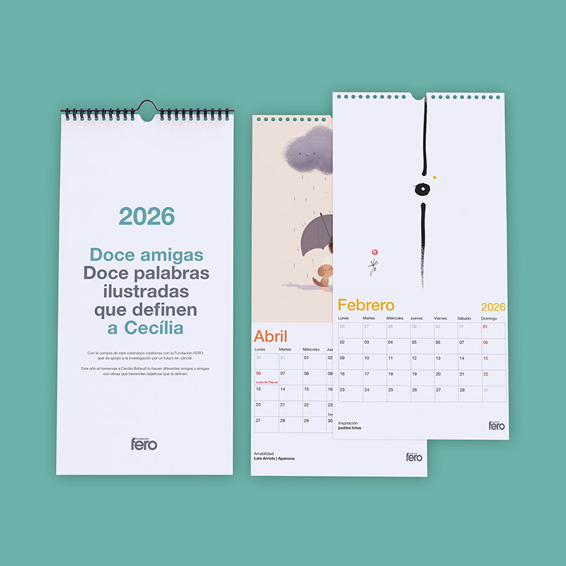 2026: CALENDARIO SOLIDARIO DE CEC